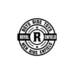 Elegant Royal Enfield Decal for Riders