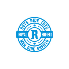 Elegant Royal Enfield Decal for Riders