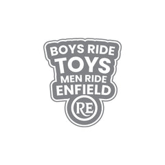 Bold Royal Enfield Nameplate Sticker
