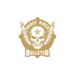 Flaming Skull Sticker Compatible with Royal Enfield Bullet Bikes