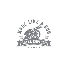 Bold Design Royal Enfield Shield Sticker