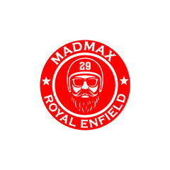 Royal Enfield Bullet 350 Winged Logo Sticker | Classic Rider Badge Decal