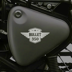 Burning Skull Sticker Compatible for Royal Enfield Bullet