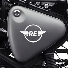 Royal Enfield RE Heritage Star Logo Sticker for Bike Tank, Side Panel & Helmet