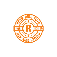 Elegant Royal Enfield Decal for Riders