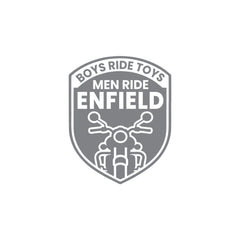 Royal Enfield RE Heritage Star Logo Sticker – Vintage Bike Tank & Side Panel Decal