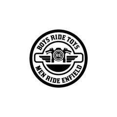 Premium Royal Enfield Logo Tank Sticker