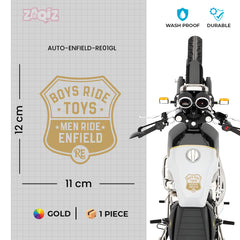 Royal Enfield Logo Sticker for Bikes