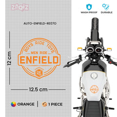 Royal Enfield Pride Tank Sticker