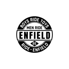 Bold Royal Enfield Emblem Sticker