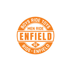 Bold Royal Enfield Emblem Sticker