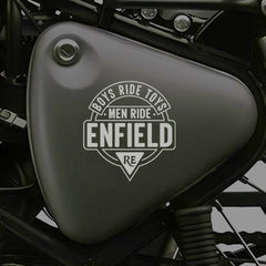 Durable Royal Enfield Shield Sticker
