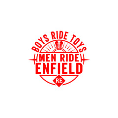 Custom Design Royal Enfield Sticker