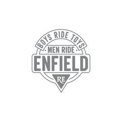 Durable Royal Enfield Shield Sticker
