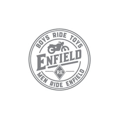 Stylish Royal Enfield Bike Emblem Decal