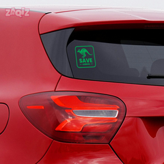 Bold Save Animals Shield for Vehicles