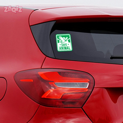 Animal Rescue Advocate Vehicle Sticker