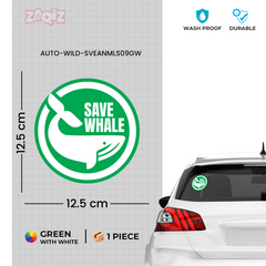 Save Animals Road Awareness Decal