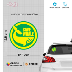 Save Animals Road Awareness Decal
