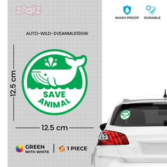 Wildlife Defender Vehicle Sticker