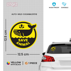 Wildlife Defender Vehicle Sticker