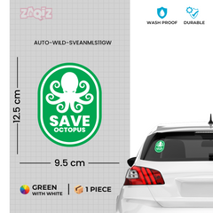 Durable Save Animals Emblem for SUVs