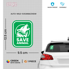 Animal Protection Awareness Sticker