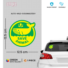 Wildlife Defender Vehicle Sticker