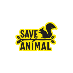 Compact Wildlife Conservation Decal