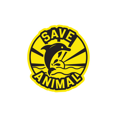 Save Animals Campaign Vehicle Decal