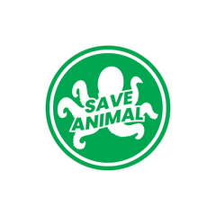 Save Animals Car Window Safety Sign