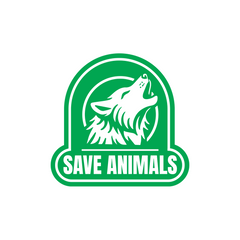Support Animal Rights Decal for Vehicles
