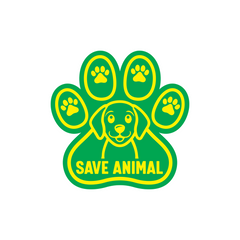 Support Wildlife Safety Sticker for Cars