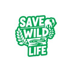 Zaqiz Save Animals and Wildlife Stickers – Awareness Stickers for Everyone