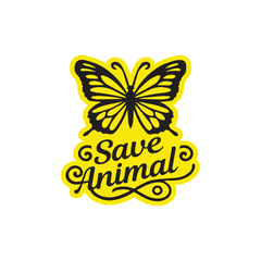 Save the Animals Shield Decal for Vehicles