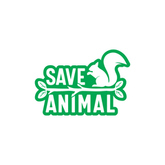 Compact Wildlife Conservation Decal