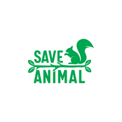 Compact Wildlife Conservation Decal