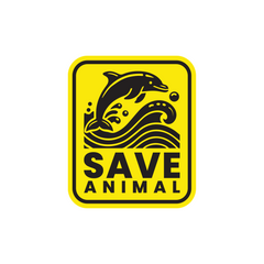 Animal Lover Sticker for Cars and Bikes