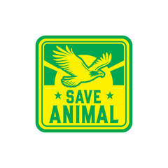 Animal Rescue Advocate Vehicle Sticker