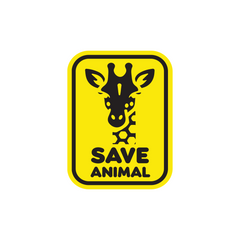 Proud Animal Advocate Car Sticker