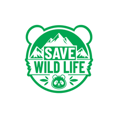 Zaqiz Eco Conservation Stickers – Protect Wildlife and Keep the Planet Alive