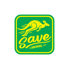 Save Animals Awareness Decal for Cars
