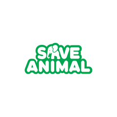 Eco-Friendly Save Animals Sticker