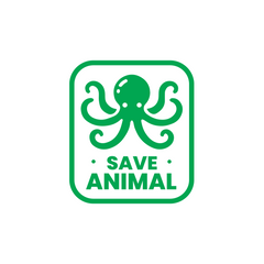 Road Safety Save Animals Sticker for Drivers