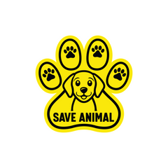 Support Wildlife Safety Sticker for Cars