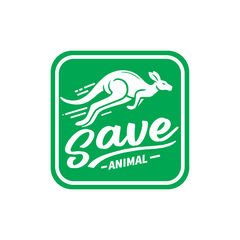 Save Animals Awareness Decal for Cars