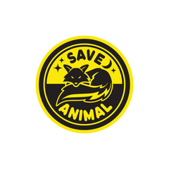 Durable Wildlife Protection Emblem Sticker