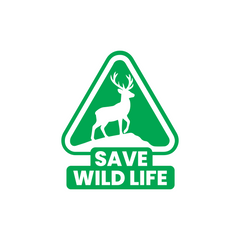Zaqiz Green Nature Stickers – Save Wildlife and Protect the Balance of Earth