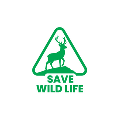 Zaqiz Green Nature Stickers – Save Wildlife and Protect the Balance of Earth