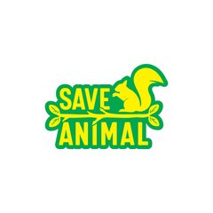 Compact Wildlife Conservation Decal